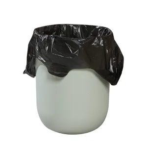 厂家直销热卖环保重型垃圾袋黑色塑料垃圾袋批发安全HDPE柔性