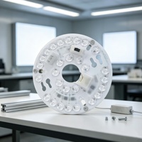 Panel de Luz LED de 15W con Certificación ERP ETL, 6000K Integrado, Regulable, Reemplazo para Ventilador de Techo, Magnético, Retrofit para Techo