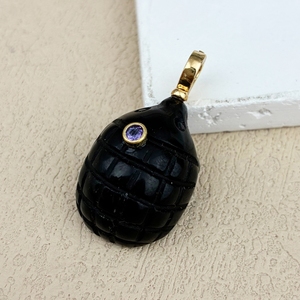 Ciondolo in <span class=keywords><strong>Pietra</strong></span> Naturale all'Ingrosso: Avventurina Verde, Cristallo Bianco, Placcato Oro, Ametista, Ciondolo a Forma di Pangolino, Collana Fai da Te, Gioielli con Gemme - Product Image 6