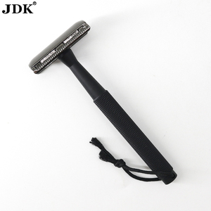 Pisau Cukur Wanita, Gagang Logam, Pisau Cukur Wanita Klasik, Aman, Tepi Ganda, Kualitas Tinggi - Product Image 2