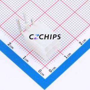 HX-5569-2x2AW Wire-to-Board Pin Header Bent Lead Through Hole,P=4.2mm <b>Connector</b> 2x2P 4.2mm Right Angle Insert <b>Mini</b>-Fit (MX 4.2) - Product Image 1