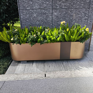 Bac à plantes en métal en gros, jardinières laser thermolaquées, bacs paysagers pour la décoration <span class=keywords><strong>de</strong></span> jardins domestiques et centres commerciaux - Product Image 3