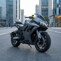 Moto électrique H400-M-P 3000W avec moteur central, 72V, sportive, bras oscillant unique, pneus tubeless, vitesse max 130KM/H, autonomie 240KM, vente en gros