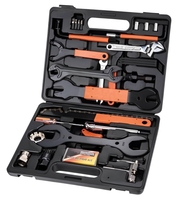 Kit d'outils pour vélo 21 pièces, ensemble de réparation professionnel complet, extracteur de roue libre, extracteur de manivelle, clé à cône de moyeu 13-16 mm, clé de direction 30-40 mm