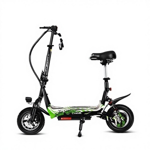 สกู๊ตเตอร์ไฟฟ้าพับได้สำหรับผู้ใหญ่, สกู๊ตเตอร์แบตเตอรี่ลิเธียม 24V น้ำหนักเบาและพกพาสะดวก, จักรยานไฟฟ้าขนาดเล็กราคาประหยัด - Product Image 5