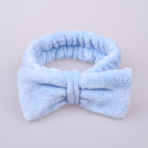 Basso LOGO MOQ campione personalizzato gratuito fascia doccia Spa con fiocco - Product Image 4