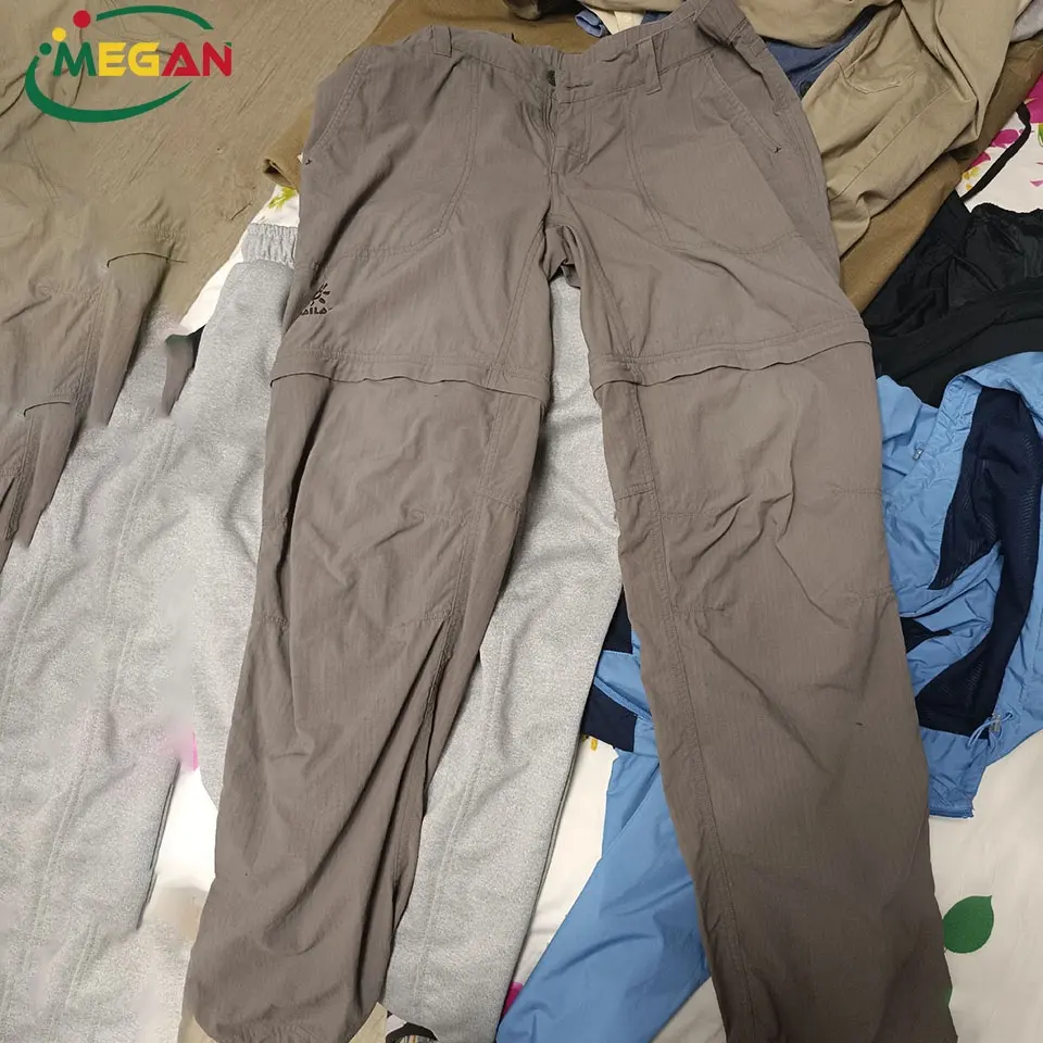 Megan High Quality Günstige Fracht Gebrauchte Baggy Pants Per Bulk Mans Second Hand Kleidung