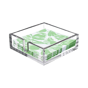 Rak <span class=keywords><strong>Display</strong></span> Akrilik untuk Serbet Pesta Luar Ruangan, Tempat Serbet Meja Kantor, Nampan Buah untuk Penyimpanan, Cocok untuk Sajian Teh Sore - Product Image 5