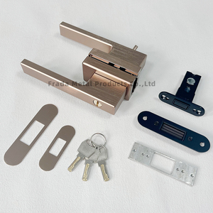 Serrure de porte en verre de haute qualité avec poignée cadre serrure de porte en verre mur à serrure de porte en verre - Product Image 4