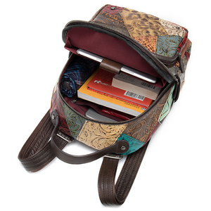 <span class=keywords><strong>Zaino</strong></span> Vintage in Vera <span class=keywords><strong>Pelle</strong></span> Marrant per Ragazze, <span class=keywords><strong>Zaino</strong></span> di Alta Qualità e Grande Capacità per <span class=keywords><strong>Donna</strong></span>, <span class=keywords><strong>Zaino</strong></span> di Lusso in <span class=keywords><strong>Pelle</strong></span> - Product Image 4
