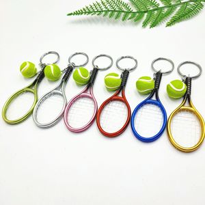 Set di 2 Portachiavi Realistici da Tennis all'Ingrosso - Acquisto all'Ingrosso, Ciondolo Creativo a Forma di Pallina in <span class=keywords><strong>Filo</strong></span> di Seta, Souvenir Sportivo per Piccole Imprese - Product Image 1