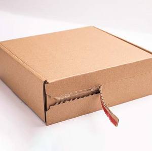 맞춤형 이지 테어 스트립 오프닝 씰 골판지 배송 상자 지퍼 메일러 박스 - Product Image 3