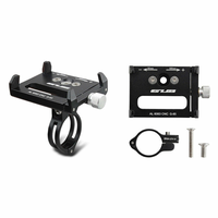 GUB85 universel Anti-tremblement montagne support de vélo support en alliage d'aluminium support de téléphone portable support vélo Scooter accessoires