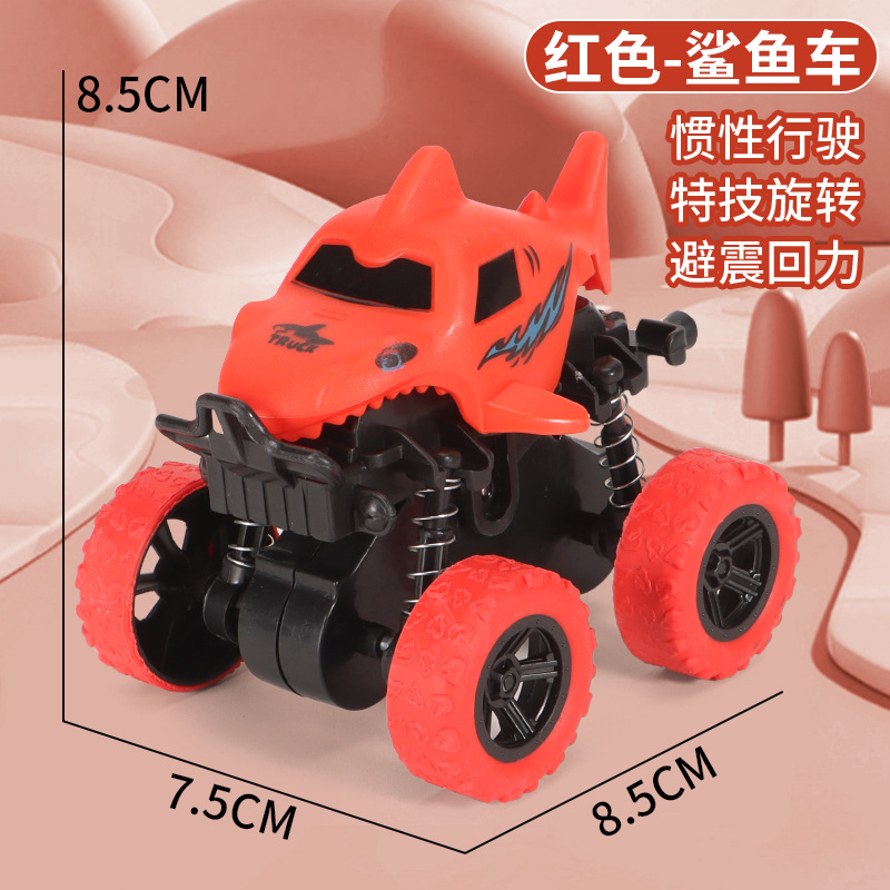 Véhicule tout-terrain cascadeur à inertie [Red Shark] dans un sac