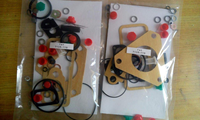 7135 110 Set Lengkap Seal Gasket O Ring Washer Tembaga untuk Injektor Bahan Bakar Diesel, Kit Perbaikan dan Perombakan