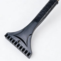 Brosse à neige et grattoir à glace 2-en-1 détachable personnalisés en usine pour le nettoyage hivernal du pare-brise des voitures, camions et VUS
