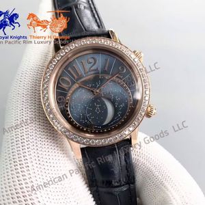 Montre de luxe pour homme ODM de haute qualité, étanche 5ATM, entièrement automatique, mécanique, avec fonction phase de lune, bracelet en cuir, omegas - Product Image 2