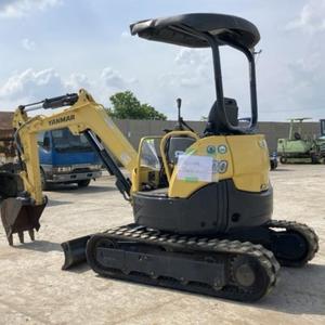 Mini-excavatrice sur chenilles d'occasion Premium Yangma, 3 tonnes, compacte, à queue zéro, avec fonction de rétrocaveuse - Product Image 4