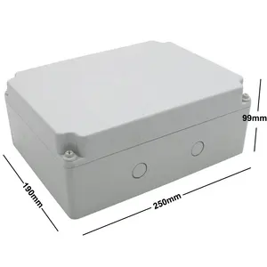 Project Electronic Enclosure Plastic Cover Instrument Case Power Junction Box