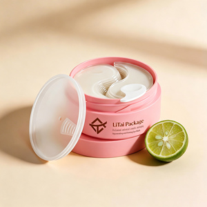 Envase <span class=keywords><strong>de</strong></span> Plástico <span class=keywords><strong>de</strong></span> Lujo Personalizado Rosa y Azul <span class=keywords><strong>de</strong></span> <span class=keywords><strong>150</strong></span> ml para Mascarilla <span class=keywords><strong>de</strong></span> Ojos, Envases Vacíos para Crema Corporal, Envase para Crema Cosmética con Tapas - Product Image 2