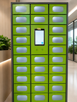 Distributeur automatique intelligent personnalisé avec portes en acrylique transparentes et système de paiement pour cadeaux et produits