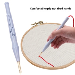 Vente en gros d'aiguilles à broder créatives pour débutants, pour l'artisanat créatif en acier - Product Image 4