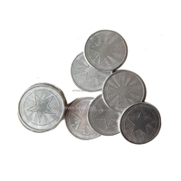 Jetons métalliques gravés de 25 mm, motif Statue de la Liberté, pour mini-jeux à griffes, distributeurs automatiques et machines de lavage de voitures, Ventes directes usine, Version anglaise