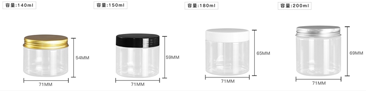 les pots cosmétiques et les bouteilles d'or rose choient les pots cosmétiques avec l'animal familier en plastique de bouteille des couvercles 60ml