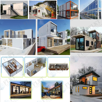 Maison conteneur FLKT clé en main, ensemble complet de conteneurs modulaires préfabriqués et mobiles pour habitation
