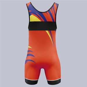 Celana ketat gulat anak-anak sublimasi Premium seragam gulat Singlet untuk gulat anak-anak - Product Image 6