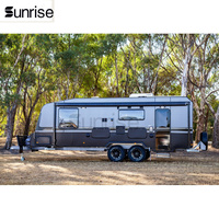 Camping-car de luxe de 22 pieds, caravane familiale, maison mobile, autocaravane, remorque de camping
