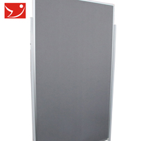 Tableau blanc double face pour bureau, enseignement et domicile avec support mobile de type H, cadre en alliage d'aluminium, personnalisable