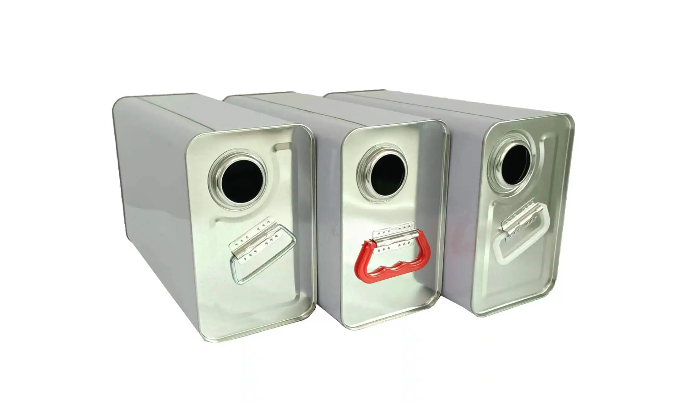 Boîte de conserve carrée de 1 gallon rectangulaire vide pour diluant et durcisseur boîtes en gros avec couvercles