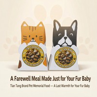 Décorations funéraires, souvenirs de cimetière, commémorations écologiques pour animaux de compagnie, boîtes cadeaux alimentaires, fournitures funéraires pour chats et chiens décédés