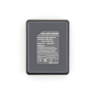 Kampho ช่องเสียบแบตเตอรี่ AHDBT-501คู่สำหรับ <span class=keywords><strong>GoPro</strong></span> HERO 5 6 7 <span class=keywords><strong>8</strong></span> HERO5กล้องสีดำ - Product Image 4
