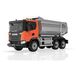 Double E E593-003 <span class=keywords><strong>Camion</strong></span> benne basculante <span class=keywords><strong>RC</strong></span> <span class=keywords><strong>Scania</strong></span> G540 1/20 2.4G en alliage, modèle d'ingénierie autorisé - Product Image 2