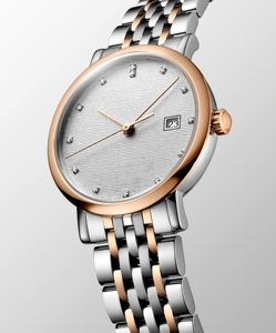 Stainless Steel Quartz Watch Men Women Date Display Diamond Dial Business Casual Wristwatch Adjustable Band Daily Longinesing - Product Image 2