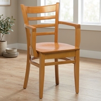 Chaises de restaurant modernes en bois massif en gros pour hôtels, cafés et salles à manger domestiques - Mobilier de salle à manger commercial