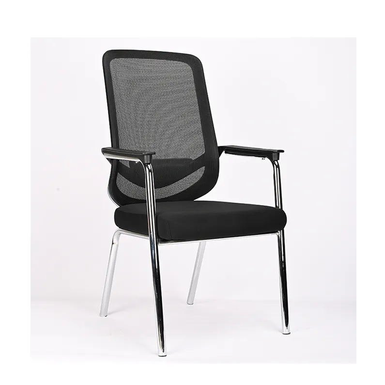 Best Selling Metal Frame Fabric Stackable Office Chair Visitor Training Staff Conference Office Chair