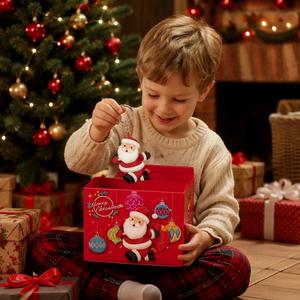 Hucha de plástico <span class=keywords><strong>musical</strong></span> impermeable con diseño de dibujos animados de Papá Noel ladrón de Pokémon de la marca SW, juguete infantil, regalo de Navidad al por mayor - Product Image 5