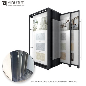 Nuevas <span class=keywords><strong>puertas</strong></span> <span class=keywords><strong>correderas</strong></span> de cerámica soporte de tilestone plats color mosaico de azulejos de piedra estante de exhibición - Product Image 4