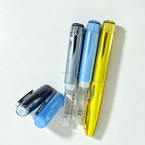 V4 <b>Gold</b>-Plated Reusable Peptide Injection <b>Pen</b> with 0-60IU Dose Control for 3ml Glass Vials - Product Image 3