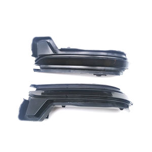 ADT fumé lentille voiture LED rétroviseur latéral clignotant réflecteur clignotant indicateurs pour <span class=keywords><strong>KODIAQ</strong></span> 2016 -2020 - Product Image 1