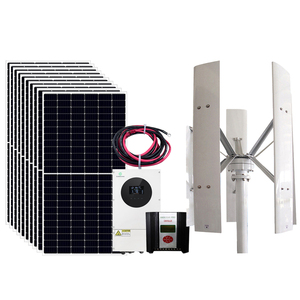Panneaux solaires hybrides éolien-solaire pour maison 20 kW et système énergétique - Product Image 1
