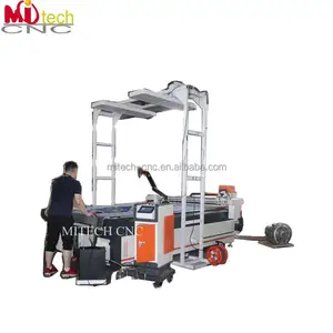 Yüksek hassasiyetli 1625 1825 otomatik cnc salınan bıçak kesme makinası tekstil