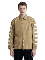 Veste de coach pour homme tendance, fine, logo personnalisé sur le devant, coupe-vent uni noir, grande taille