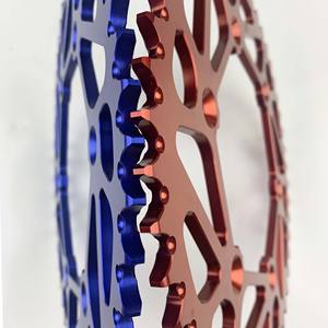 ชุดเฟืองท้ายมอเตอร์ไซค์ ชุดเฟืองหลังสำหรับมอเตอร์ไซค์แบบยูนิเวอร์แซล จานโซ่หลังมอเตอร์ไซค์ - Product Image 3