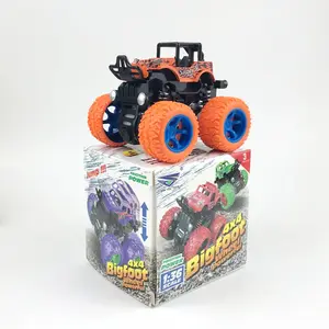 Wholesale Kids Cars Toys Monster Truck Inertia SUV Friction Power Vehicles Baby Boys Super Cars Blaze Truck Children Gift Toys