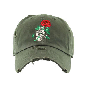 Logo personnalisé Vente en gros 6 Panneau Nouveau unisexe Plain Brodé Sport Papa Chapeau OEM Coton Vieilli Casquette de Baseball Ajustable - Product Image 2