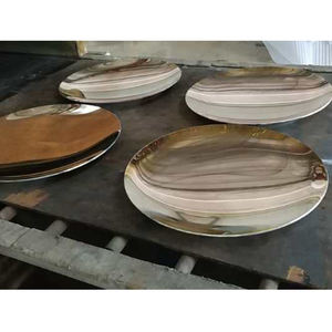 سطح طاولة زجاجي منحني منحني مخصص لإعادة البيع - Product Image 4